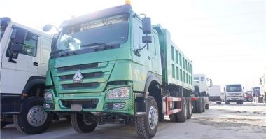 Howo 371hp Dump Truck will be sent to Zimbabwe