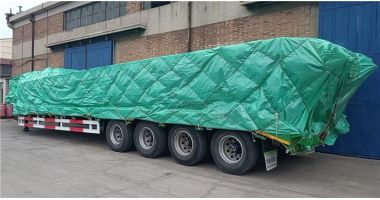 4 Axle 100 Ton Lowbed Trailer will be sent to Nigeria