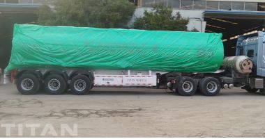 3 Axle Fuel Trailers Will Send to Nigeria