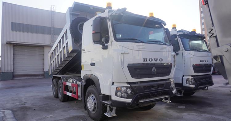 Sinotruk Howo A7 440 Tipper Truck will be sent to Ghana