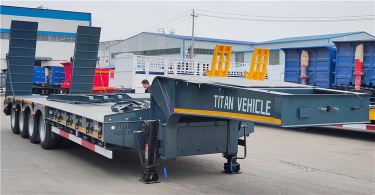 Low Bed Trailer to Transport 80 Ton Machinery for Sale In Nigeria