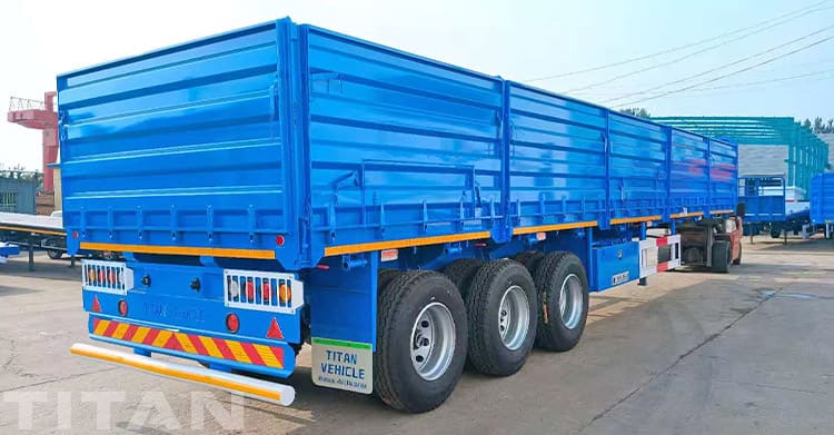 Flatbed Drop Side Trailer for Sale in Nigeria