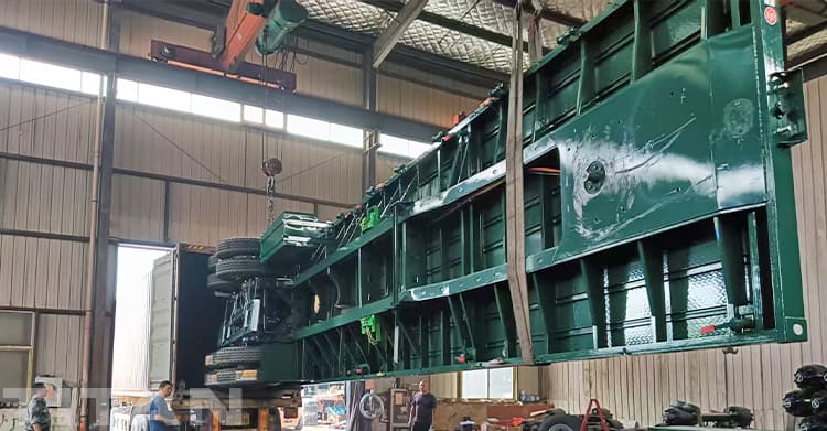 40 Ft Flatbed Semi Trailer for Sale in Nigeria