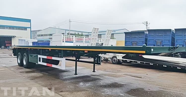 40 Ft Flatbed Semi Trailer for Sale in Nigeria