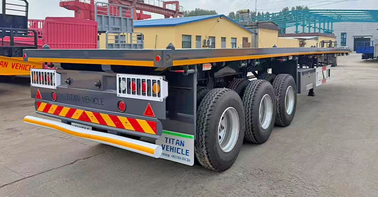 40Ft Flatbed Semi Trailer witn 3 Axles for Sale in Nigeria