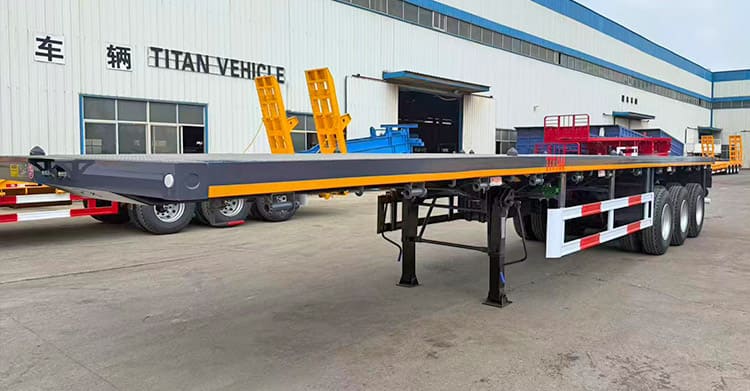 40Ft Flatbed Semi Trailer witn 3 Axles for Sale in Nigeria