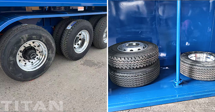 Tri Axle Semi Tipper Trailer for Sale in Nigeria