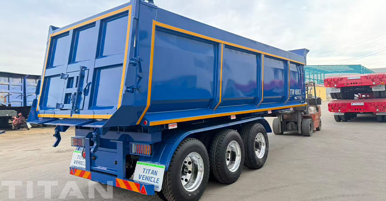 Tri Axle Semi Tipper Trailer for Sale in Nigeria
