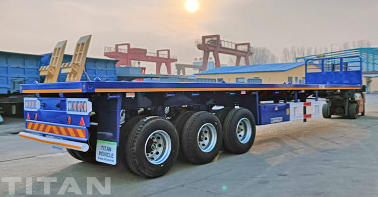 Tri Axle Flatbed Trailer for Sale in Nigeria
