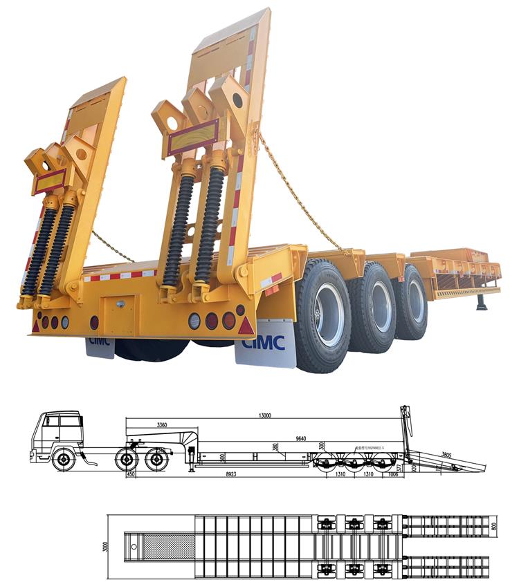 What is the Advantage of a CIMC 40ft Low Bed Trailer for Sale In Nigeria?