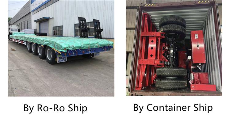 Shipping And Package of Low Bed Truck In Nigeria