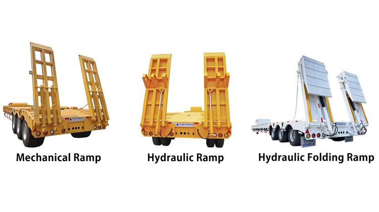 Different Types of Low Bed Truck Ladders