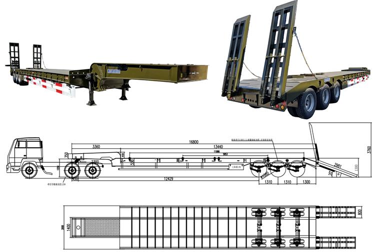 What is the Use of 40ft Low Bed Trailer for Sale In Nigeria? - Applications of 40ft Low Bed Trailer for Sale In Nigeria