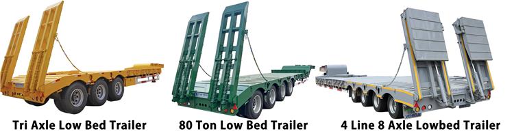 What is 40ft Low Bed Trailer for Sale In Nigeria vs Flatbed Trailer?