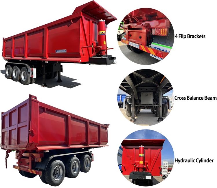 What is the Capacity of a Tipper Semi Trailer for Sale In Nigeria?