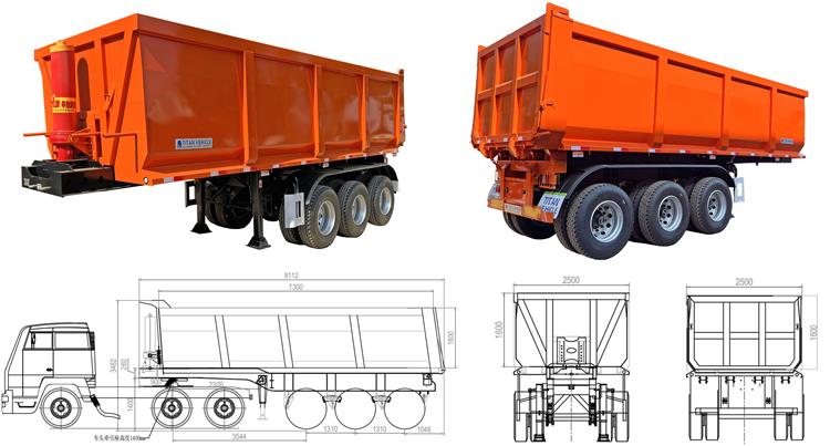 What is Tipper Semi Trailer for Sale In Nigeria Used for?