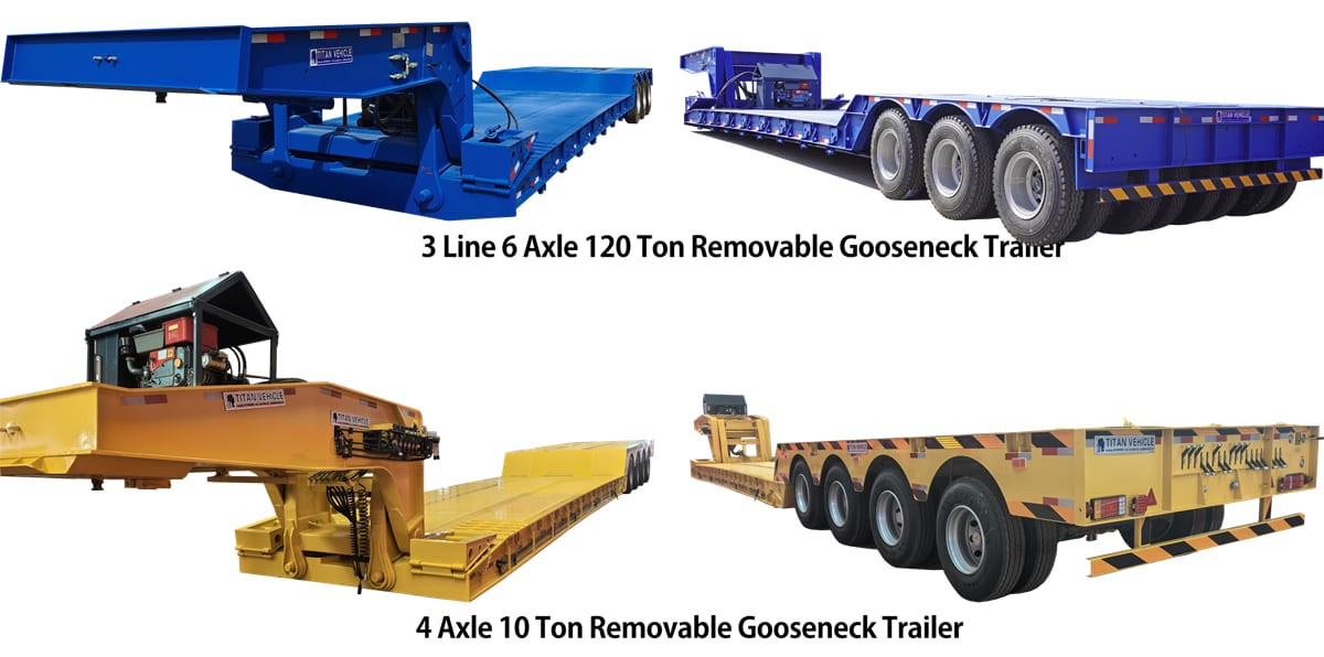What Size is a Removable Gooseneck Trailer?