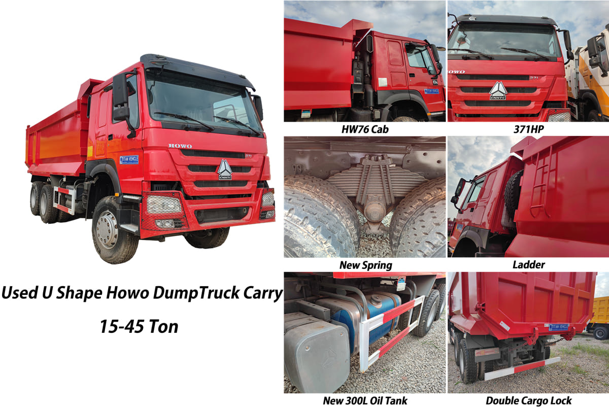 How Many Tons Can A Used Sinotruk Howo Truck Carry?