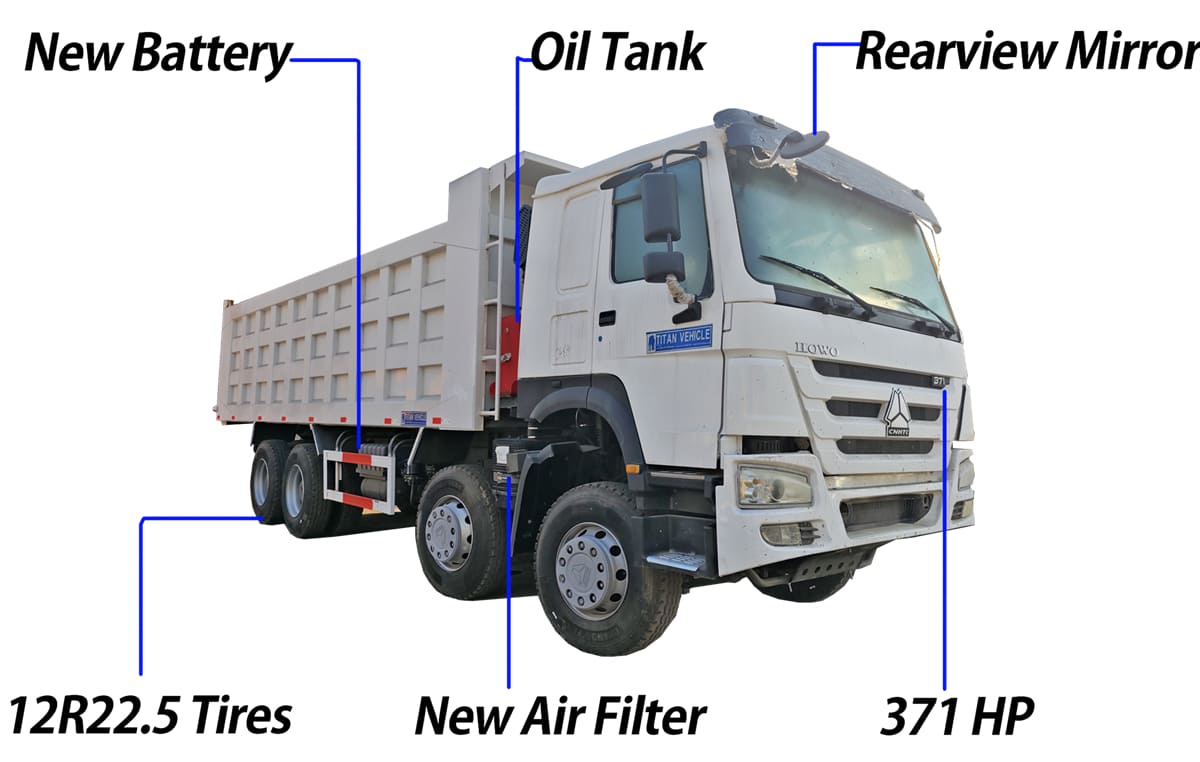 Buying Guide of Used Howo Dump Truck