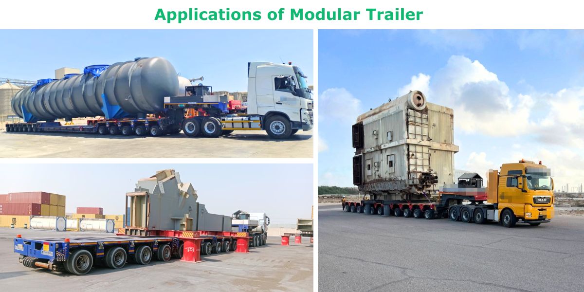 Multi Axle Hydraulic Modular Trailer for Sale in Nigeria