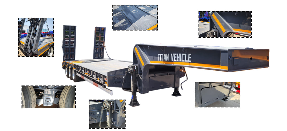 Low Bed Trailer Price Manufacturers for Sale in Nigeria