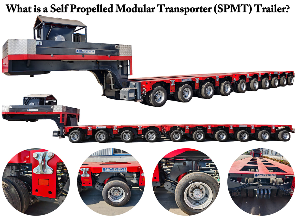 What is a Self Propelled Modular Transporter (SPMT) Trailer?