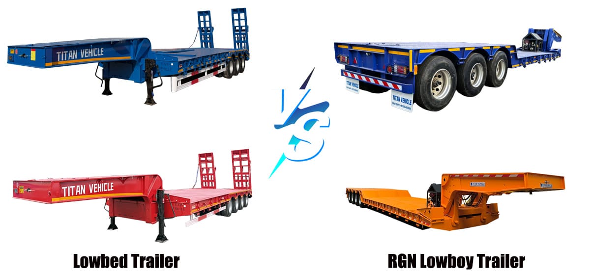 RGN Lowboy Gooseneck Trailer Price for Sale in Nigeria