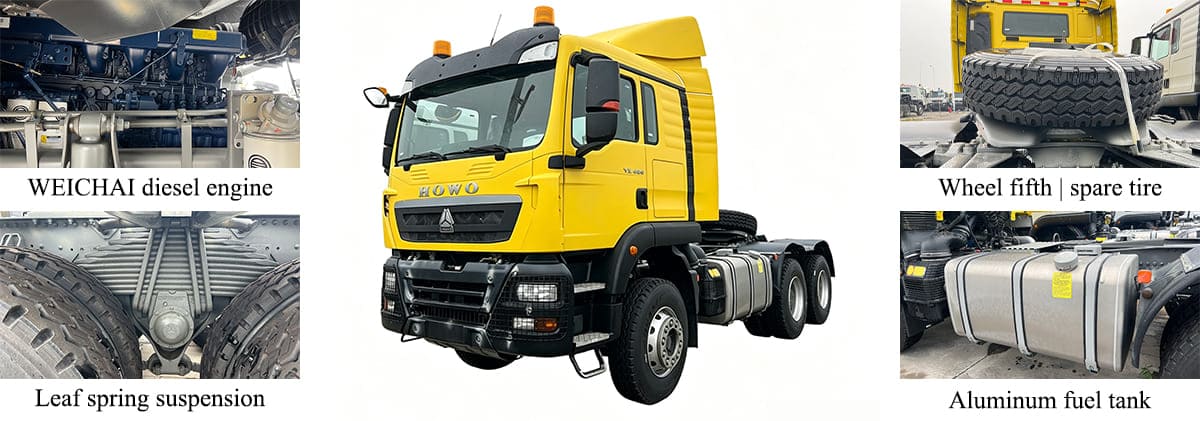 HOWO Truck Tractor for Sale in Nigeria