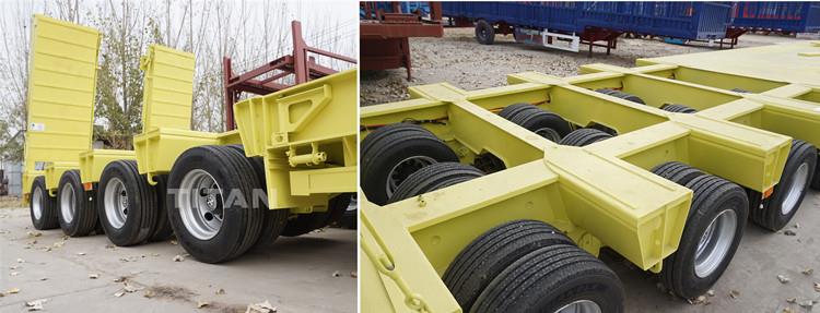 150 Ton Low Bed Trailer Price for Heavy Transport in Kenya