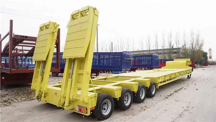 150 Ton Low Bed Trailer Price for Heavy Transport in Kenya