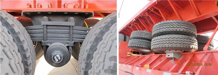 Bogie Axle Semi Truck and Flatbed Trailer for Sale in Ghana Kumasi