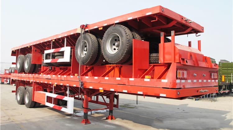 Bogie Axle Semi Truck and Flatbed Trailer for Sale in Ghana Kumasi