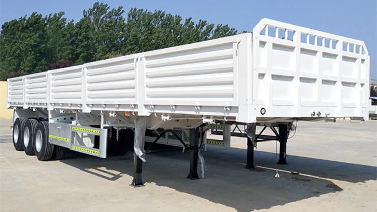 Triaxle with Board - Cargo Semi Trailer for Sale in Ghana Tema