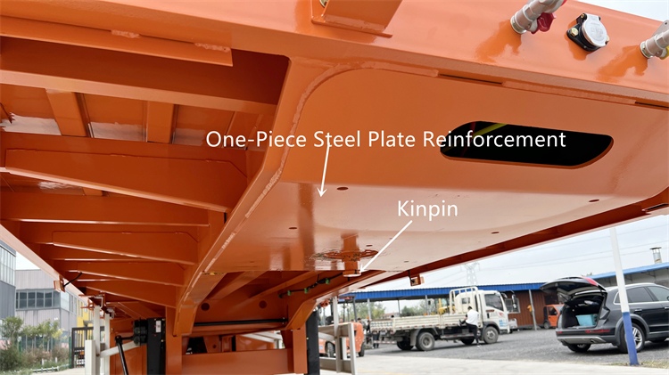 12.5m Tri Axle Flatbed Trailer for Sale In Nigeria Lagos