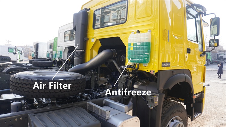 2023 Howo New Truck 400HP Tractor Head for Sale - Nigerian Sinotrucks