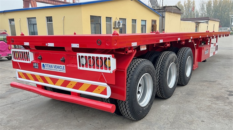 40 ft Flatbed Truck Semi Trailer for Sale In Lagos - Sinotruk Nigeria