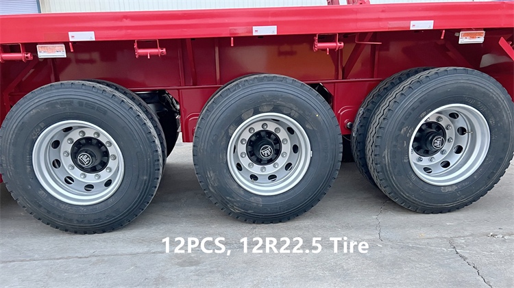 40 ft Flatbed Truck Semi Trailer for Sale In Lagos - Sinotruk Nigeria