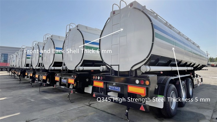 Fuel Tanker Trailer Capacity of 45000 Liters - How Much Fuel Can a Tanker Trailer Hold?