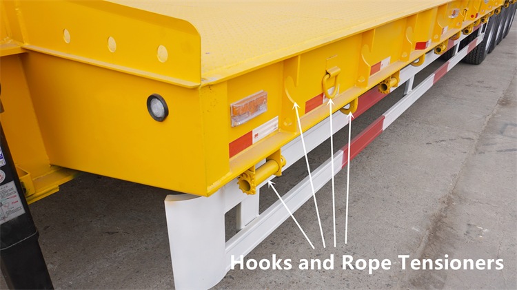 Spot Promotional 4 Axle 40 feet Low Bed Trailer | Excavator Trailer for Sale In Nigeria