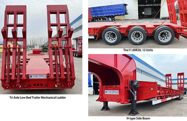 80 Ton Low Loader Trailer for Sale In Abuja, Nigeria - Nigerian Sino Trucks Limited
