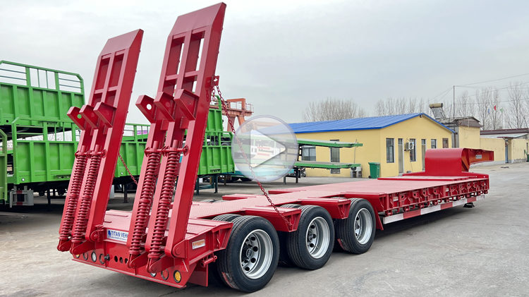 80 Ton Low Loader Trailer for Sale In Abuja, Nigeria - Nigerian Sino Trucks Limited