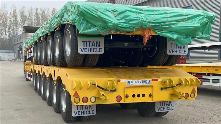 Drop Deck Low Loader Semi Trailer Transport In Lagos | Sinotruk Nigeria