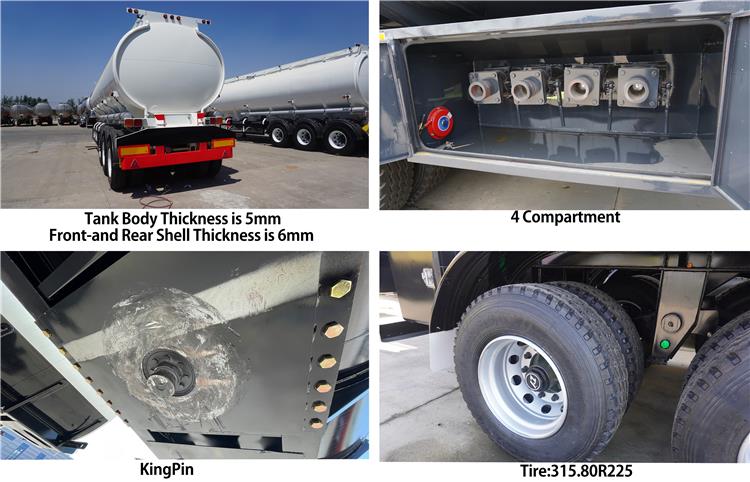 42000 Ltrs Crude Oil Tanker Trailer for Sale In Nigeria Abuja