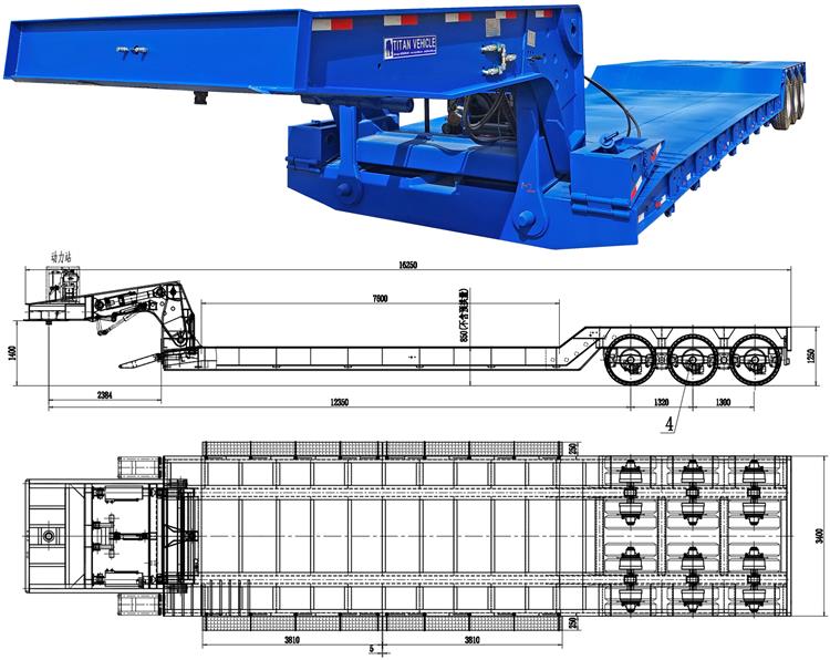 Detachable Gooseneck Trailers for Sale In Lagos, Nigeria | Nigerian Sino Trucks Limited