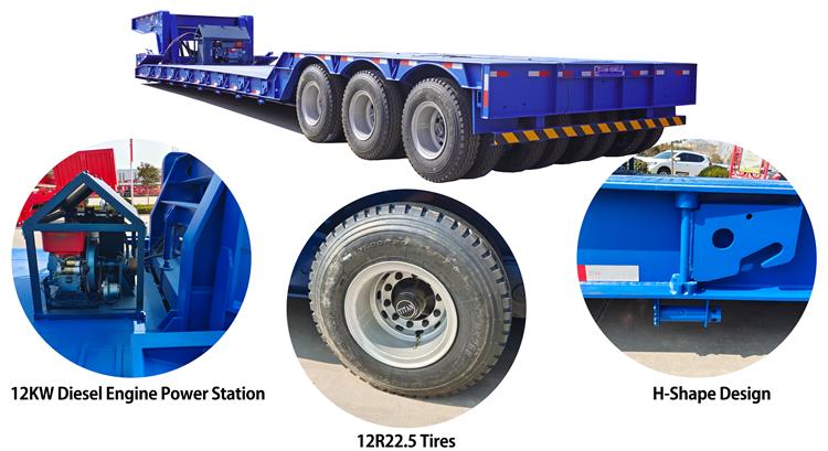 Detachable Gooseneck Trailers for Sale In Lagos, Nigeria | Nigerian Sino Trucks Limited