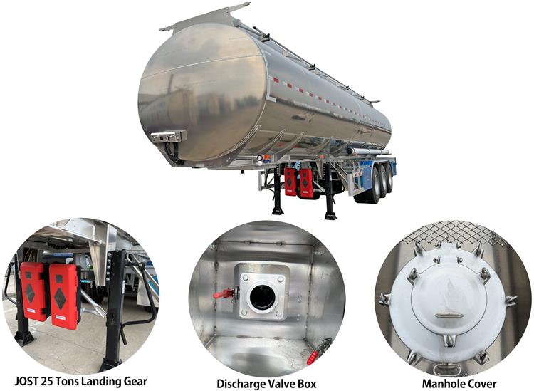 Aluminum Fuel Tanker Trailer Truck Price In Nigeria