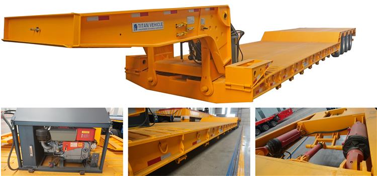 Detachable lowboy trailer for sale in Lagos is safer than traditional semi-trailers because they provide better stability and balance.
