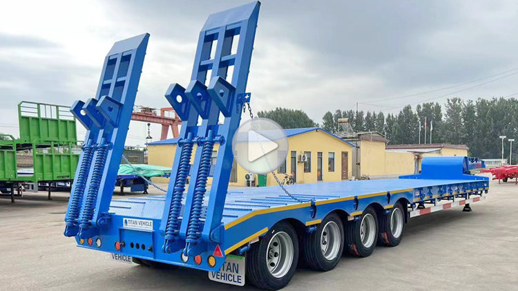 Sevan Construction Nigeria Ltd Lagos - 4 Axle 100 Ton Low Bed Trailer for Sale