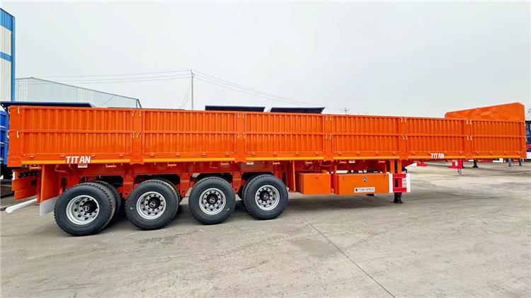4 Axle 40ft High Side Wall Trailer for Sale In Nigeria