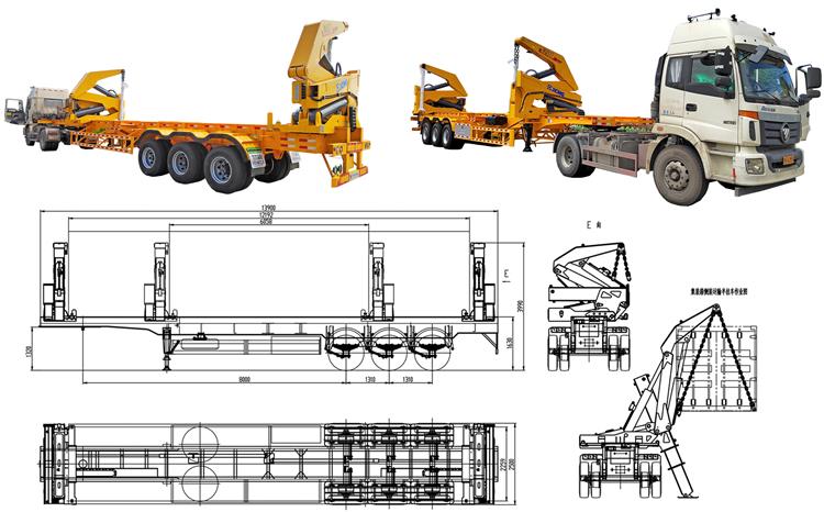 40ft Side Lifter Trailer for Sale In Nigeria Lagos